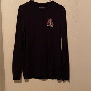 Volcom Black Medium Long Sleeve Shirt